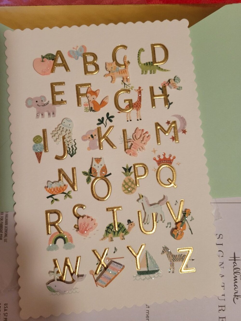 Free Hallmark new baby greeting card with minimum purchase of $45